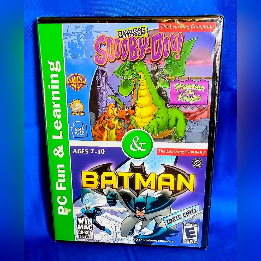 Scooby-Doo! Phantom of the Knight Batman Toxic Chill PC Windows 95/98 Video Game